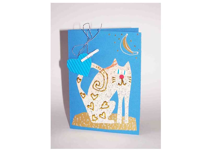 Hand-painted greeting cards